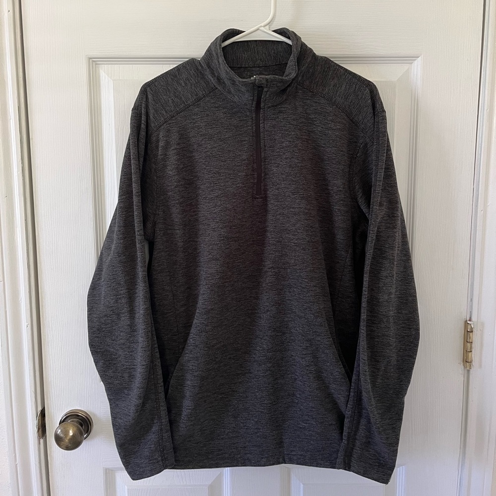 BCG Charcoal Fleece Quarter Zip